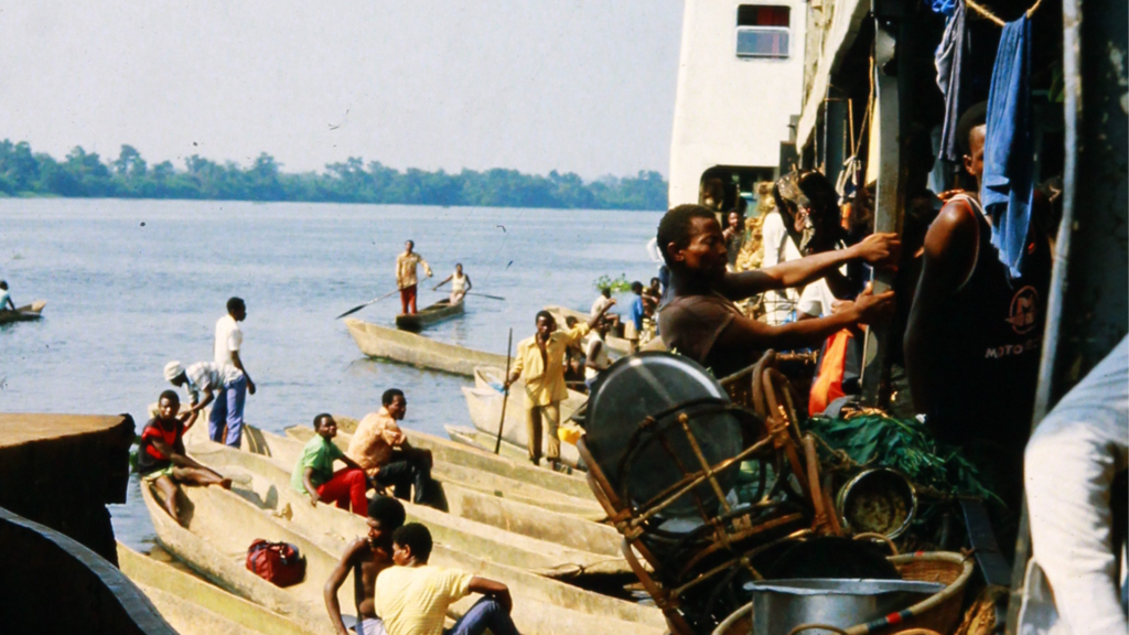 Barging the Congo River